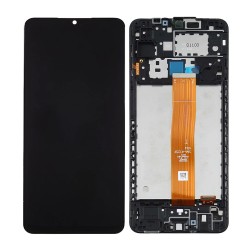 Touch+Display+Frame Samsung Galaxy A12/A125 Preto Touch+Display+Frame Samsung Galaxy A12/A125 Preto