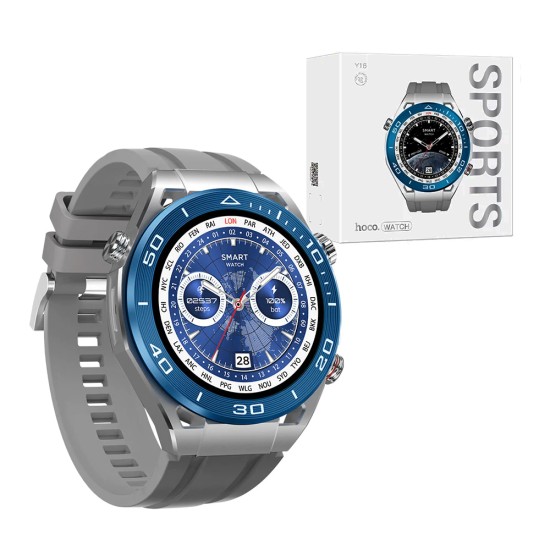 Hoco Smartwatch Y16 Smart 1.39" (Call Version) Silver