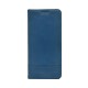 Leather Flip Cover with Internal Pocket for Samsung Galaxy S23 Blue