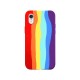 FUNDA DE SILICONA RAINBOW PAR IPHONE XR