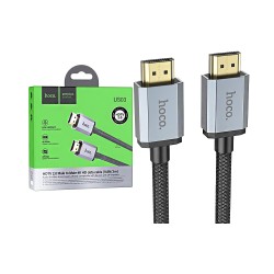 Hoco US03 2.0 4k HD HDMI Cable for Computer 3m Black Hoco US03 2.0 4k HD HDMI Cable for Computer 3m Black