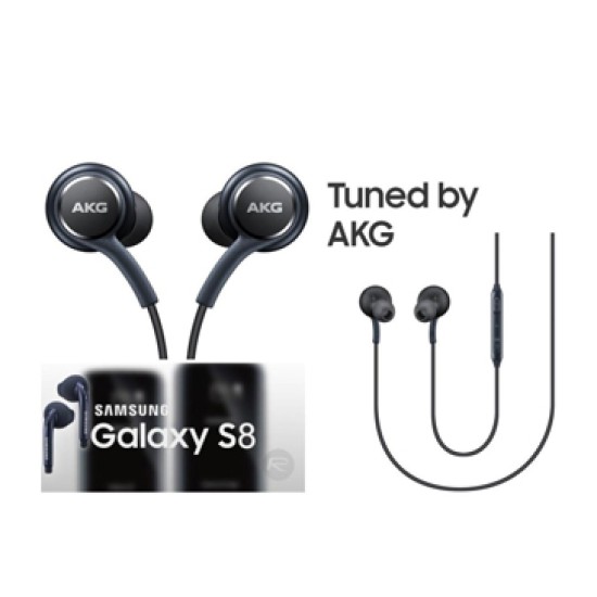 EARPHONES AKG FOR S8,S8 PLUS SAMSUNG 3.5MM BLACK