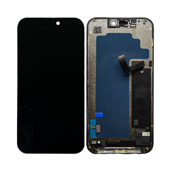 Touch+Display Apple iPhone 17 Pro com IC Substituição (JK FHD) Preto