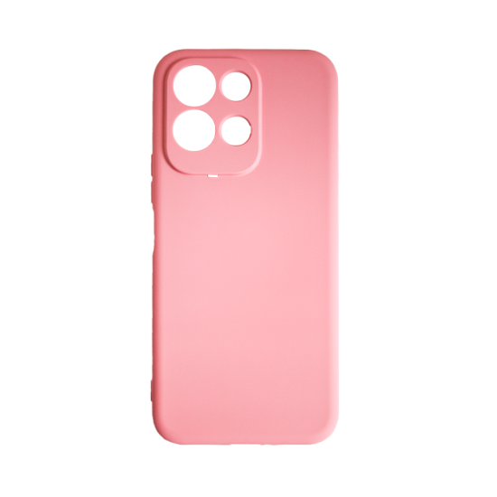 Funda de Silicona con Marco de Cámara para Redmi 17 Rosa