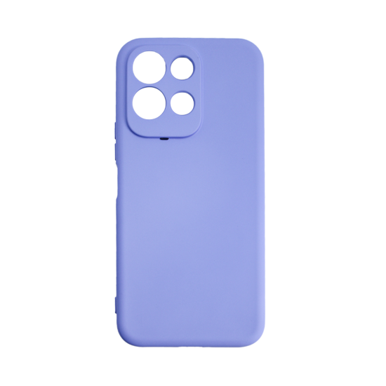 Funda de Silicona con Marco de Cámara para Redmi 17 Púrpura
