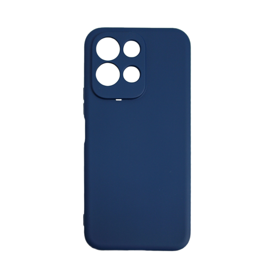 Funda de Silicona con Marco de Cámara para Redmi 17 Azul Oscuro