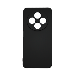 Funda de Silicona con Marco de Cámara para Redmi 17C Negro