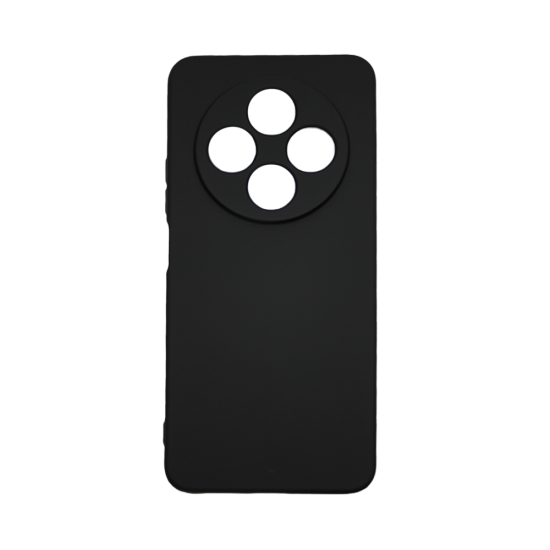 Funda de Silicona con Marco de Cámara para Redmi 17C Negro