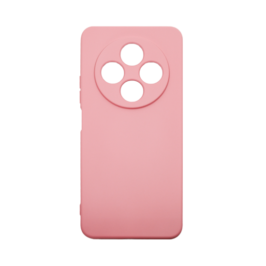 Funda de Silicona con Marco de Cámara para Redmi 17C Rosa
