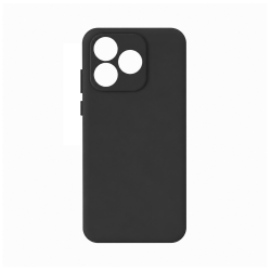 Silicone Case with Camera Shield for Huawei Honor 600 Lite Black