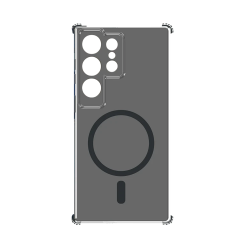 Capa Rígida De Designer Com Proteção Magnética Urbana Para Samsung Galaxy S26 Ultra Preto