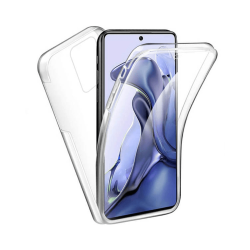 Funda de Silicona 360º para Oppo A5 5G Transparente