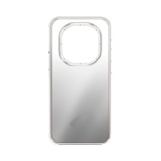 Capa rígida camaleão de designer para Xiaomi Redmi Note 15 Pro Plus Transparente