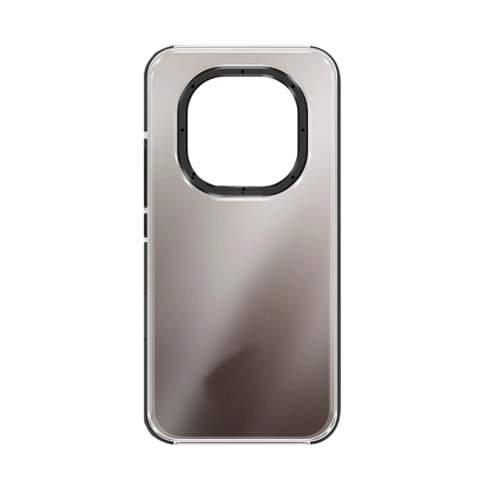 Capa rígida camaleão de designer para Xiaomi Redmi Note 15 Pro 4G Preto