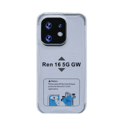Funda Duro de Silicona para Oppo Reno 16 5G Transparente