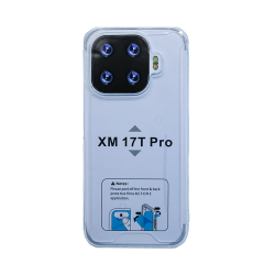 Hard Silicone Case for Xiaomi 17T Pro Transparent