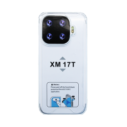 Hard Silicone Case for Xiaomi 17T Transparent