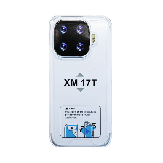 Capa Duro de Silicone para Xiaomi 17T Transparente