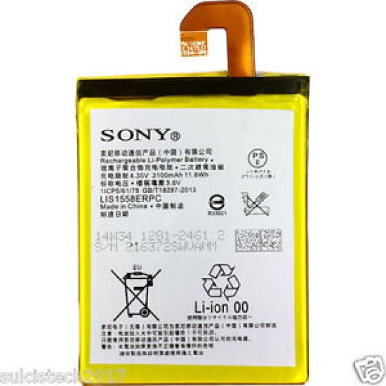 BATERIA SONY ERICSSON XPERIA Z3, D6653, D6603, LIS1558ERPC  